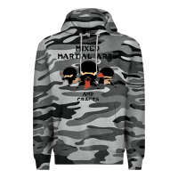 Slate Camo mixed martial arts and crafts Premium Hoodie - artisFamous