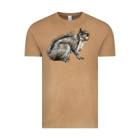Vintage Camel Gray Squirrel Vintage Tee - LillyAllenDesigns