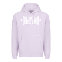 Lilac you can't ban these guns Premium Hoodie - artisFamous