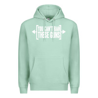 Seafoam you can't ban these guns Premium Hoodie - artisFamous