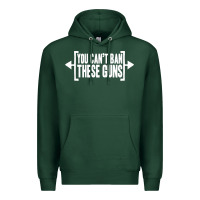 Sports Green you can't ban these guns Premium Hoodie - artisFamous