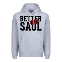 Heather Grey better cal saul Premium Hoodie - artisFamous