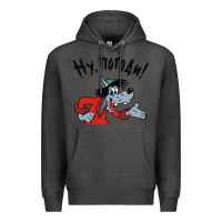 Charcoal Heather nu pogodi! Premium Hoodie - artisFamous