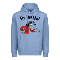 Colony Blue nu pogodi! Premium Hoodie - artisFamous