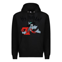 Black nu pogodi! Premium Hoodie - artisFamous