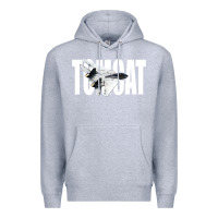 Heather Grey f 14 tomcat f14 navy jet fighter plane tshirt pilot t shirt Premium Hoodie - artisFamous
