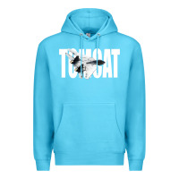 Ocean Blue f 14 tomcat f14 navy jet fighter plane tshirt pilot t shirt Premium Hoodie - artisFamous