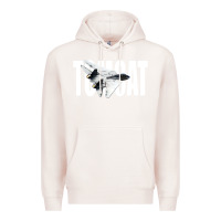Pale Pink f 14 tomcat f14 navy jet fighter plane tshirt pilot t shirt Premium Hoodie - artisFamous
