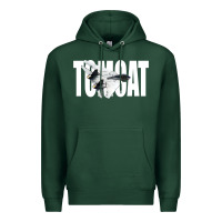 Sports Green f 14 tomcat f14 navy jet fighter plane tshirt pilot t shirt Premium Hoodie - artisFamous