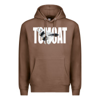 Chestnut f 14 tomcat f14 navy jet fighter plane tshirt pilot t shirt Premium Hoodie - artisFamous
