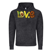 Vintage Black love avocado Vintage Hoodie - BarkalooDesign