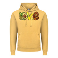 Vintage Mustard love avocado Vintage Hoodie - BarkalooDesign