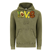 Vintage Olive love avocado Vintage Hoodie - BarkalooDesign