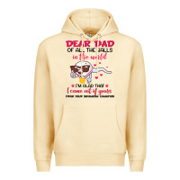 Pina Colada dear dad of all the balls in the world i’m glad that i came out of y Premium Hoodie - artisFamous
