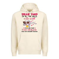 Tofu dear dad of all the balls in the world i’m glad that i came out of y Premium Hoodie - artisFamous