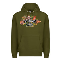 Army Green Rainforest Cafe Premium Hoodie - artisFamous