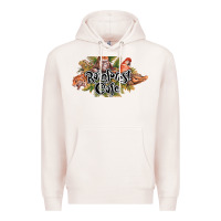 Pale Pink Rainforest Cafe Premium Hoodie - artisFamous