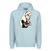 Blue Mist alice in wonderland Premium Hoodie - artisFamous