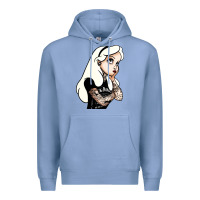 Colony Blue alice in wonderland Premium Hoodie - artisFamous