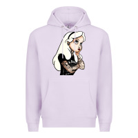 Lilac alice in wonderland Premium Hoodie - artisFamous
