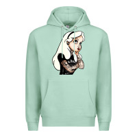 Seafoam alice in wonderland Premium Hoodie - artisFamous
