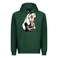 Sports Green alice in wonderland Premium Hoodie - artisFamous