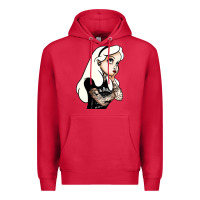 Cardinal alice in wonderland Premium Hoodie - artisFamous