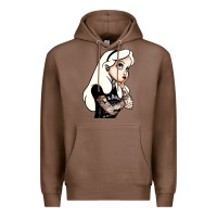 Chestnut alice in wonderland Premium Hoodie - artisFamous