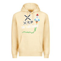 Pina Colada xrp to the moon Premium Hoodie - artisFamous
