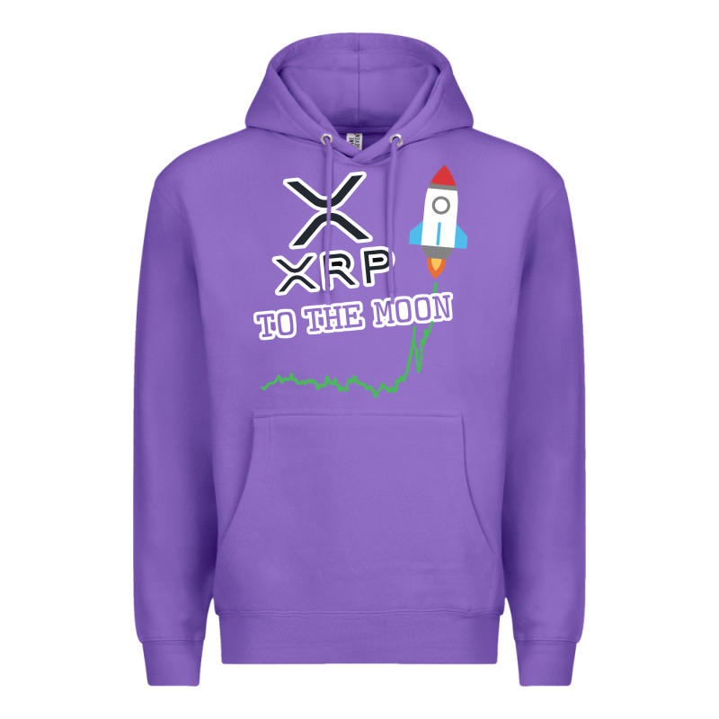 Xrp To The Moon Premium Hoodie by artisFamous | Teevron