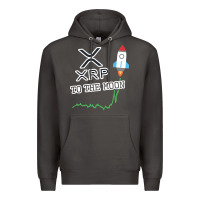 Smoke xrp to the moon Premium Hoodie - artisFamous