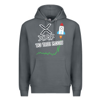 Rock xrp to the moon Premium Hoodie - artisFamous