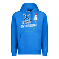 True Royal xrp to the moon Premium Hoodie - artisFamous