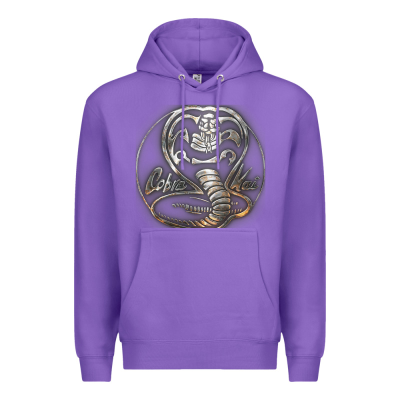 Cobra K.a.i Rusted Steel Snake Lo Go Graphic T Shirt Premium Hoodie by artisFamous | Teevron