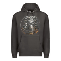 Smoke cobra k.a.i rusted steel snake lo go graphic t shirt Premium Hoodie - artisFamous