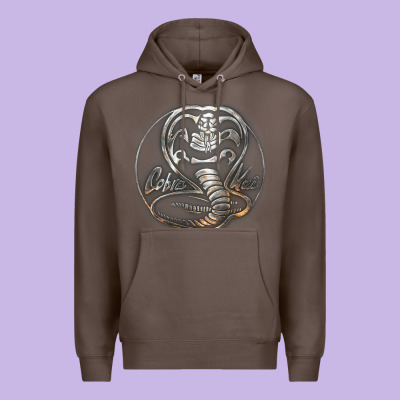Cobra K.a.i Rusted Steel Snake Lo Go Graphic T Shirt Premium Hoodie Designed By Artisfamous
