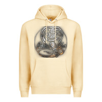 Pina Colada cobra k.a.i rusted steel snake lo go graphic t shirt Premium Hoodie - artisFamous