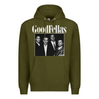 Army Green goodfellas retro Premium Hoodie - artisFamous