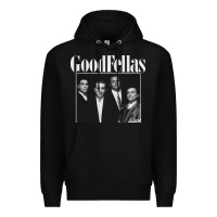 Black goodfellas retro Premium Hoodie - artisFamous