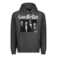 Charcoal Heather goodfellas retro Premium Hoodie - artisFamous