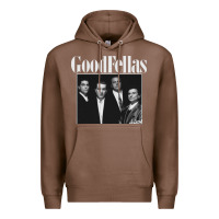 Chestnut goodfellas retro Premium Hoodie - artisFamous