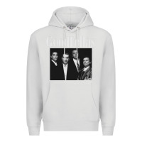 Dove Grey goodfellas retro Premium Hoodie - artisFamous