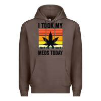 Coffee i took my meds today Premium Hoodie - artisFamous
