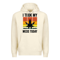 Sandshell i took my meds today Premium Hoodie - artisFamous