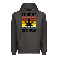 Smoke i took my meds today Premium Hoodie - artisFamous