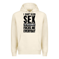 Tofu I DON'T NEED SEX Premium Hoodie - artisFamous