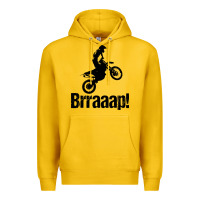 Lemon brraaap funny dirt bike Premium Hoodie - artisFamous