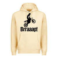 Pina Colada brraaap funny dirt bike Premium Hoodie - artisFamous