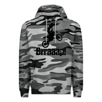 Slate Camo brraaap funny dirt bike Premium Hoodie - artisFamous