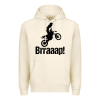 Tofu brraaap funny dirt bike Premium Hoodie - artisFamous